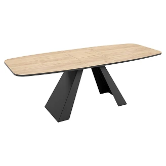 Spisebord Udtrækkeligt <strong>Ligna</strong>  Gylden Craft-Eg 180/218 cm