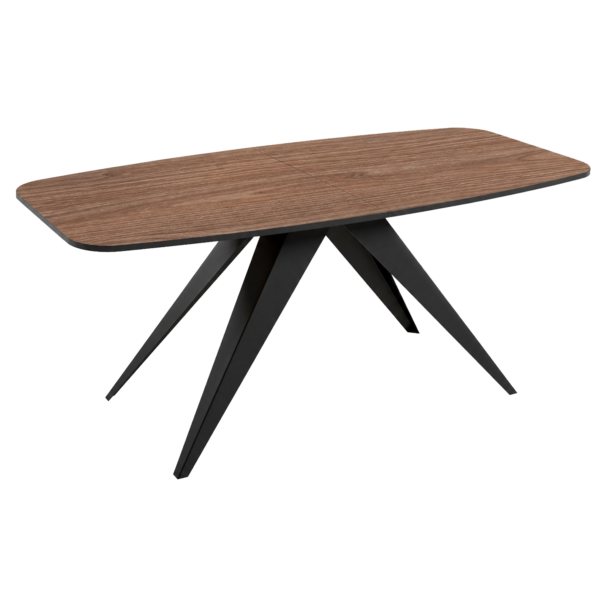 Spisebord Udtrækkeligt Arbora Italiensk Valnød 160/198 cm