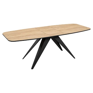 Spisebord Udtrækkeligt <strong>Arbora</strong>  Gylden Craft-Eg 180/218 cm