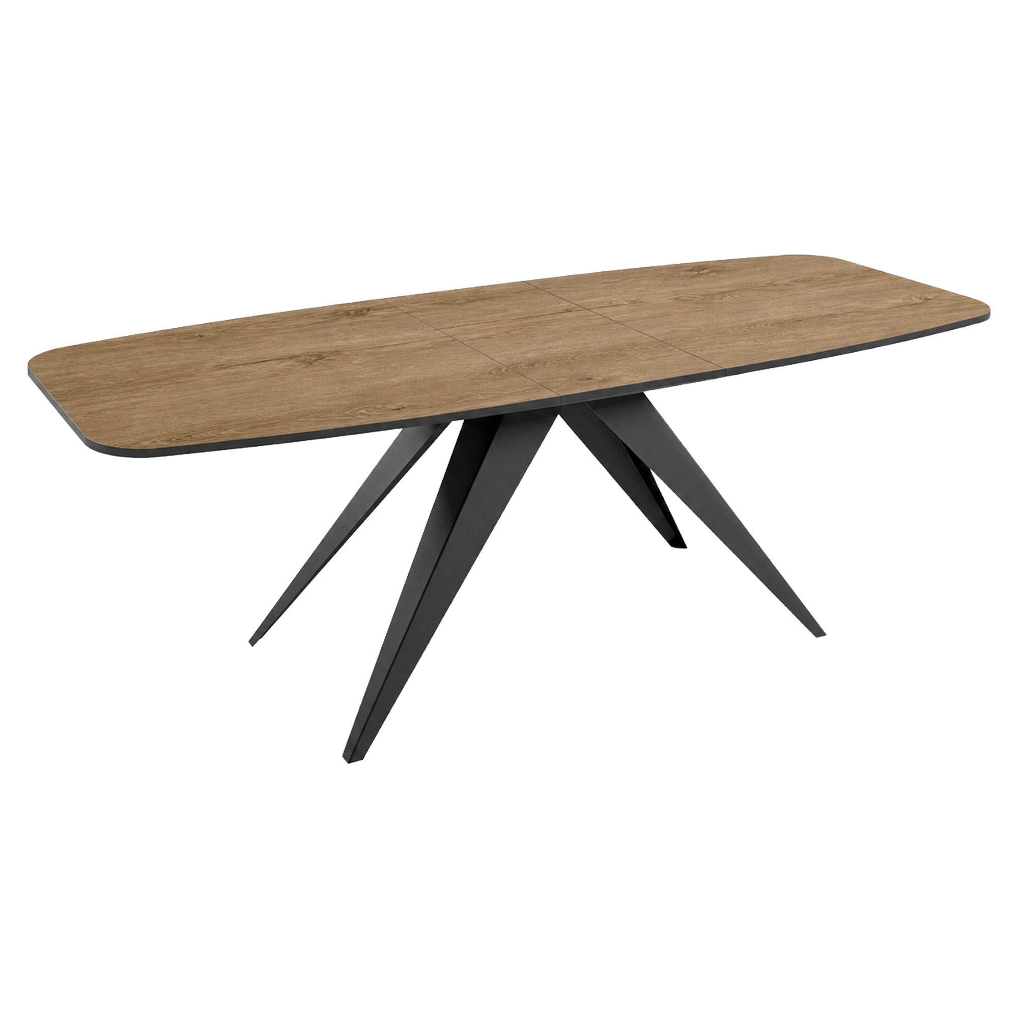 Spisebord Udtrækkeligt Arbora Mørk Lefkas-Eg 180/218 cm