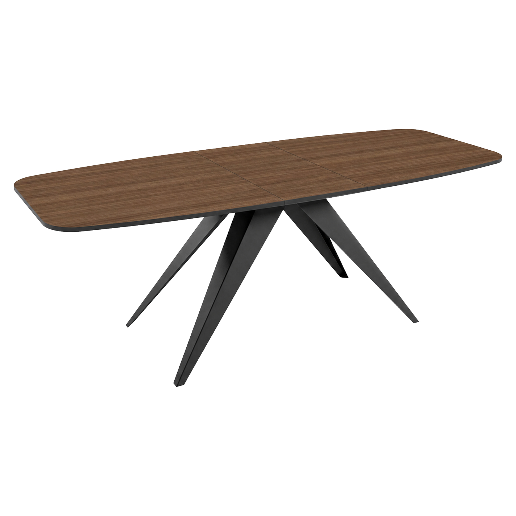 Spisebord Udtrækkeligt Arbora Franklin Tobaksvalnød 180/218 cm
