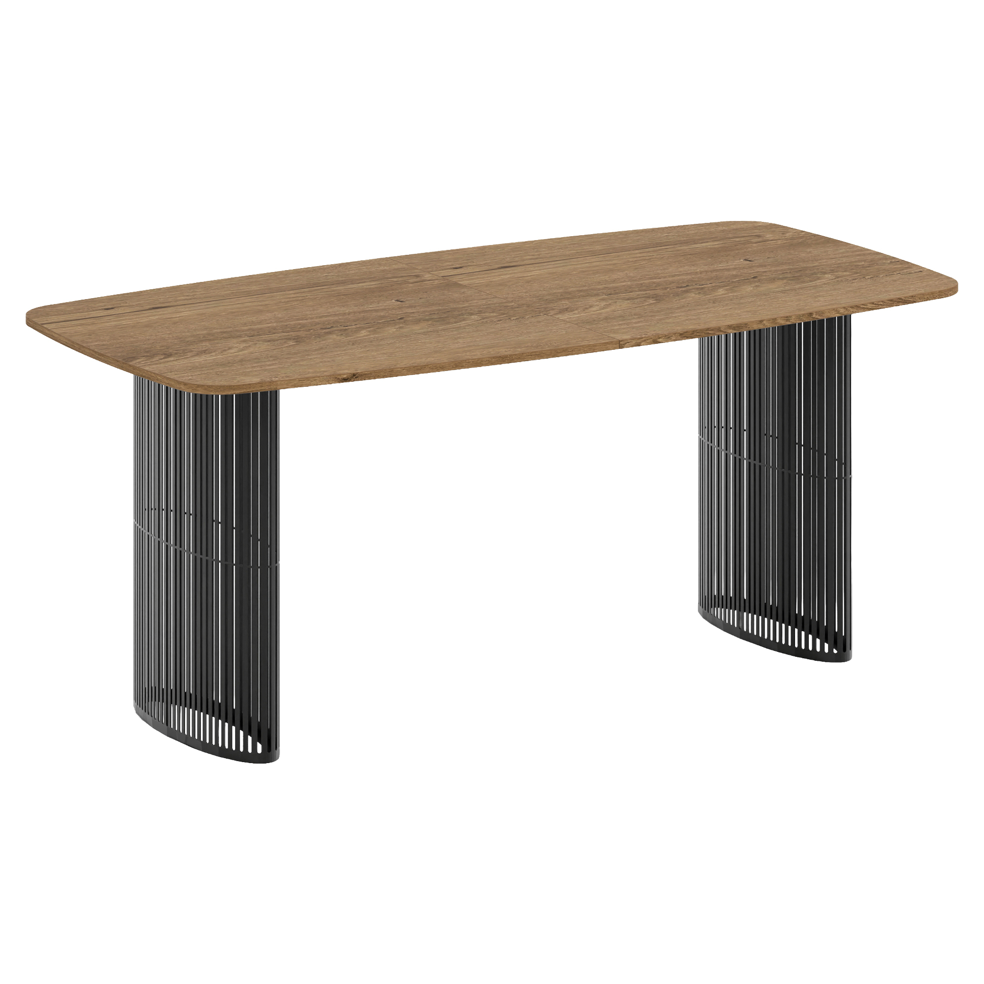 Spisebord Udtrækkeligt Bosque Mørk Lefkas-Eg 200/276 cm