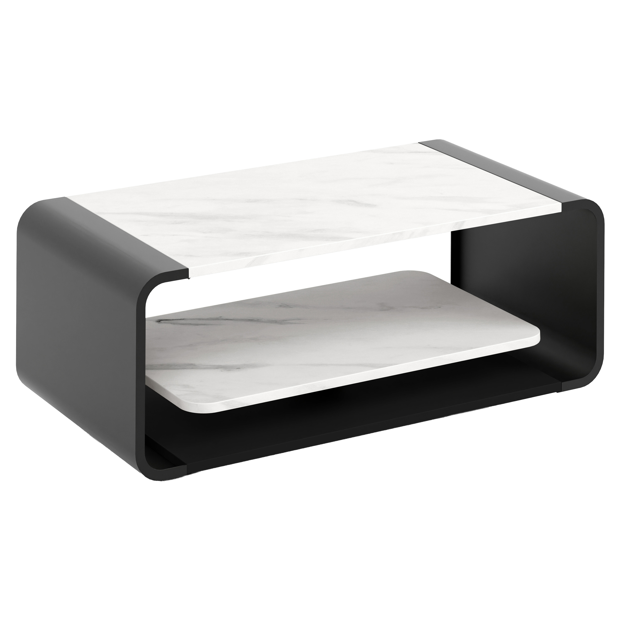 Sofabord Origo Bianco Marmor 100 cm