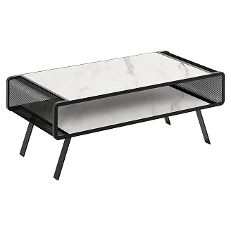 Sofabord <strong>Valdivia</strong>  Bianco Marmor 120 cm