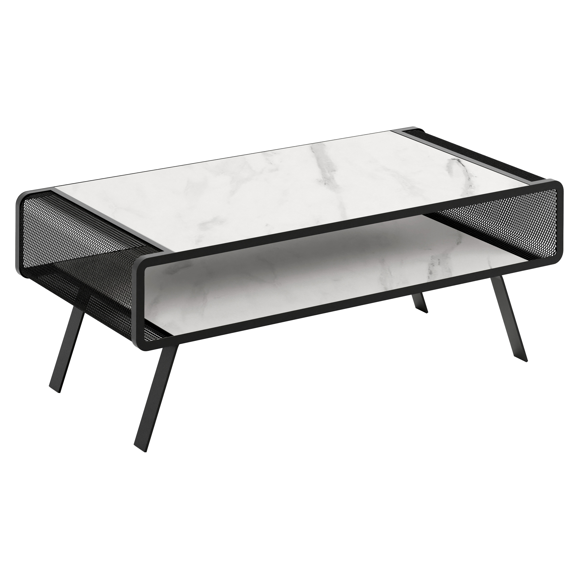 Sofabord Valdivia Bianco Marmor 120 cm