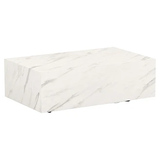 Sofabord <strong>Rhone</strong>  Bianco Marmor 90 cm