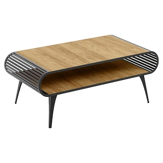 Sofabord <strong>Yukon</strong>  Naturlig Hikora-Eg 120 cm