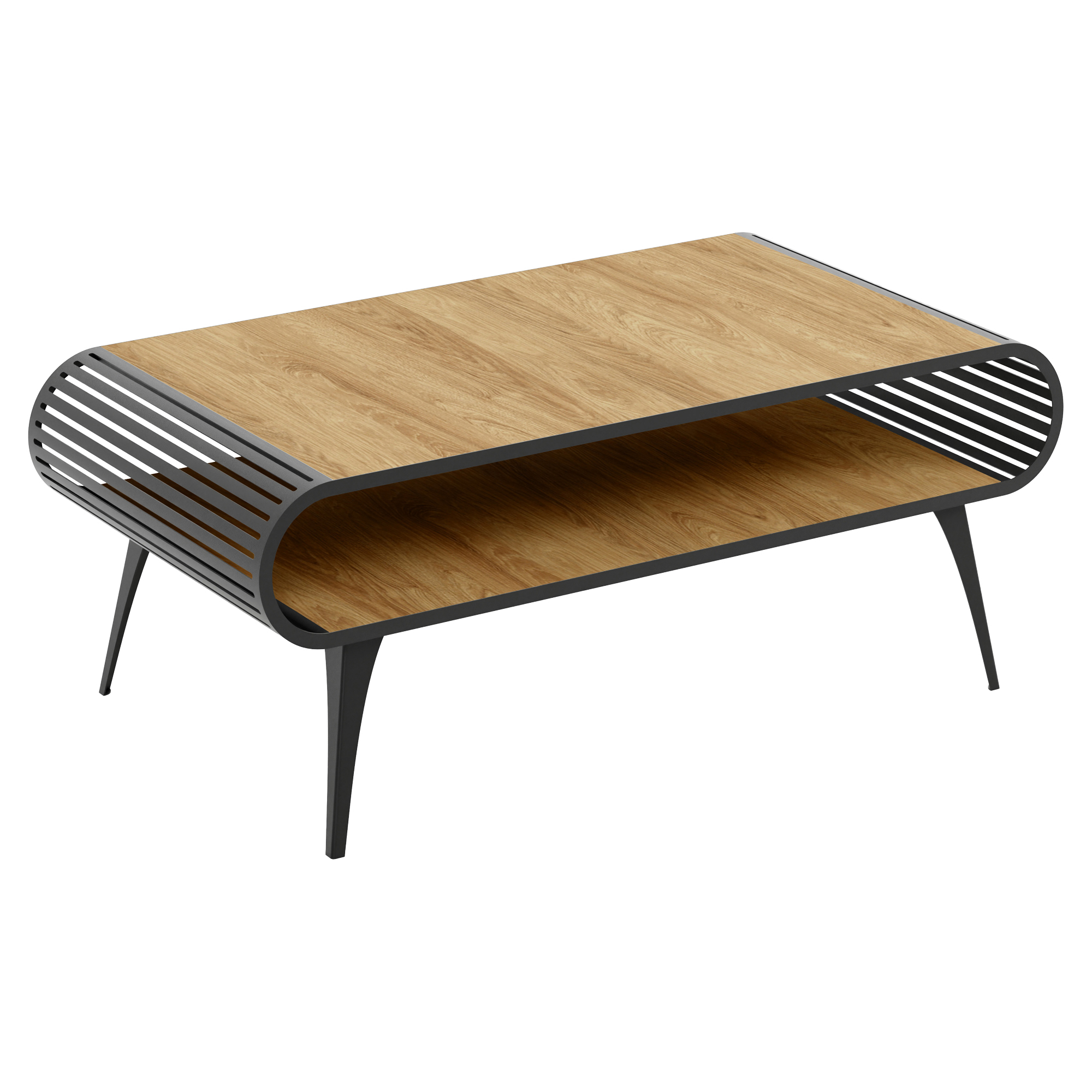Sofabord Yukon Naturlig Hikora-Eg 120 cm