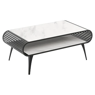 Sofabord <strong>Yukon</strong>  Bianco Marmor 120 cm
