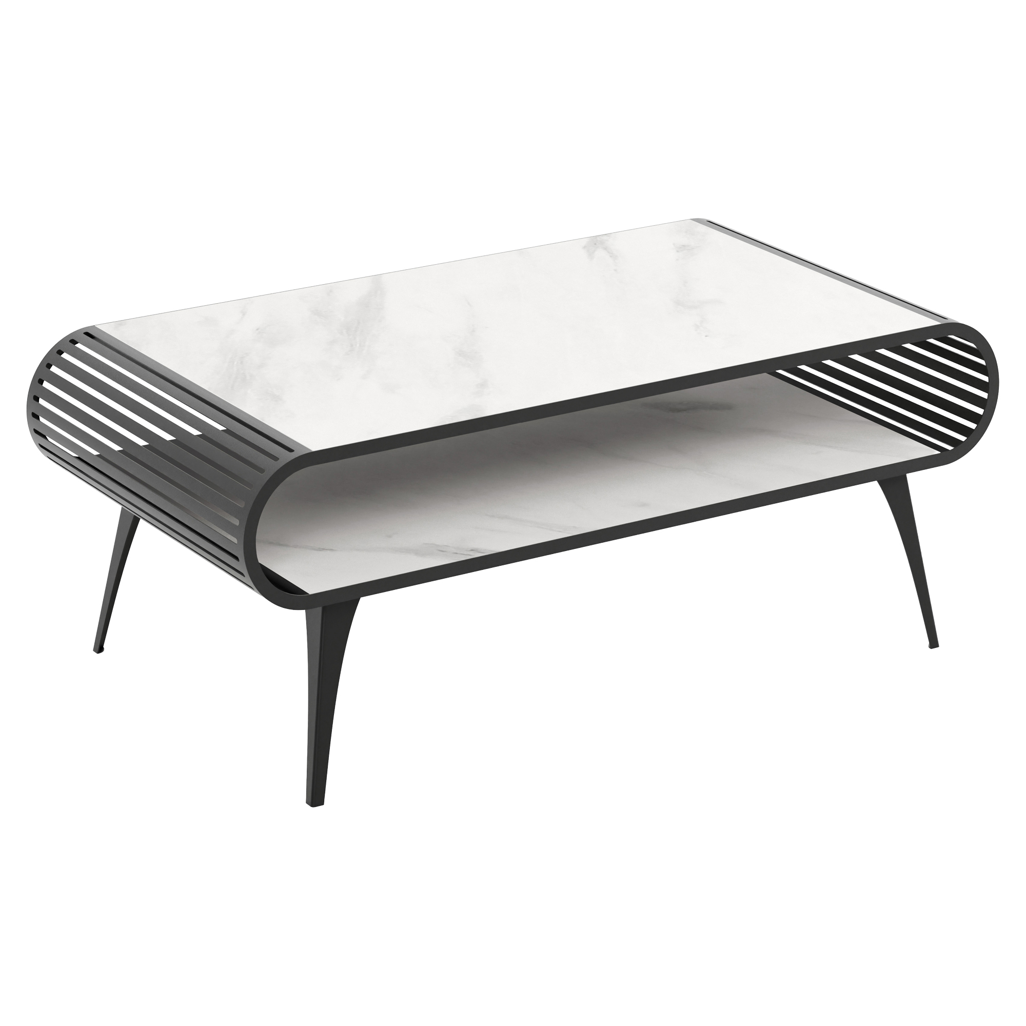 Sofabord Yukon Bianco Marmor 120 cm