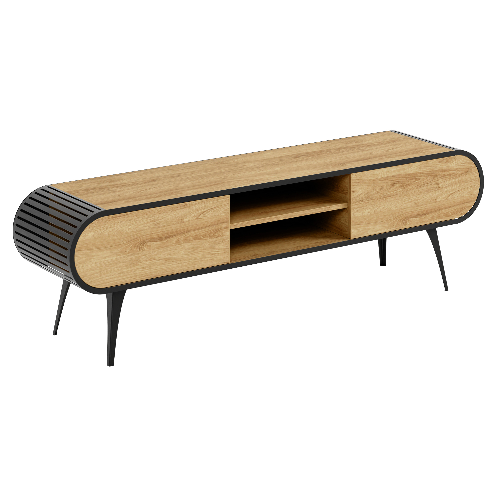 TV-Bord Yukon Naturlig Hikora-Eg 180 cm