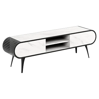 TV-Bord <strong>Yukon</strong>  Bianco Marmor 180 cm