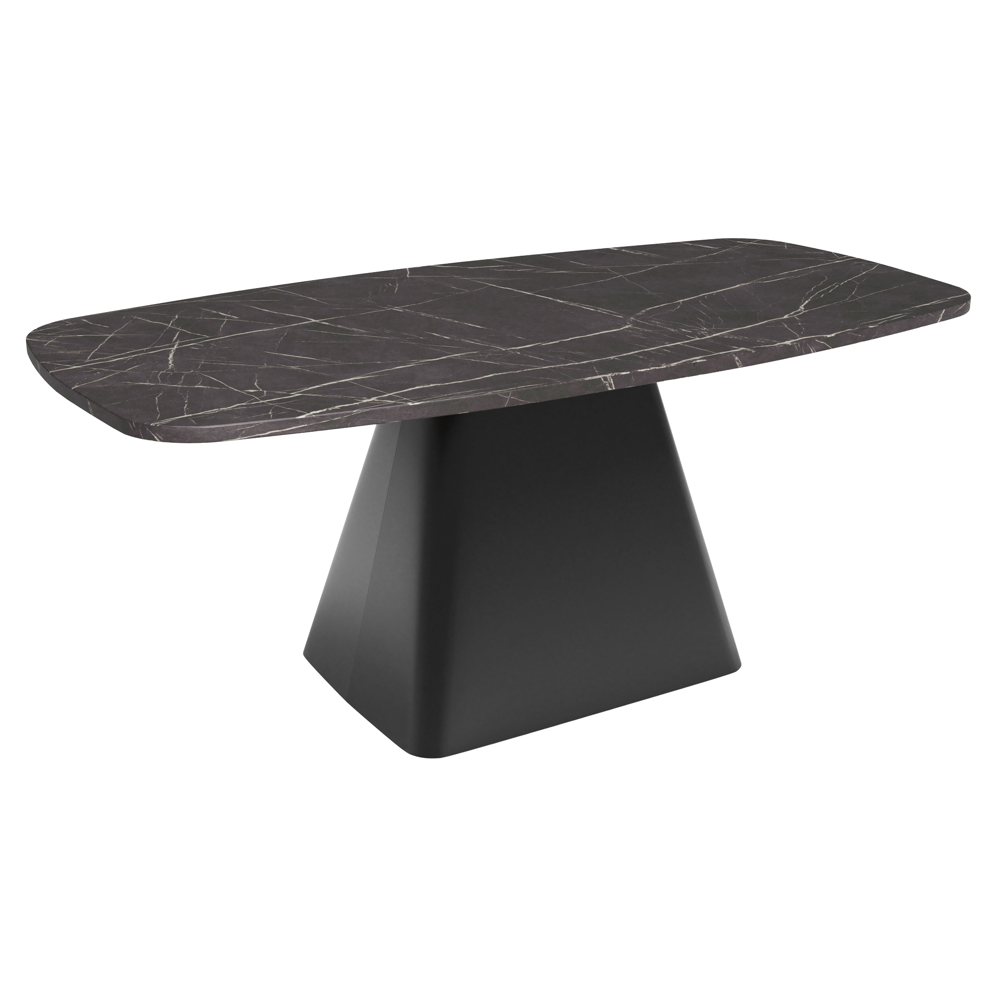 Sofabord Nelson Sort Grigia Pietra 120x60 cm