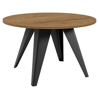 Sofabord <strong>Tarim</strong>  Mørk Lefkas-Eg Ø75 cm