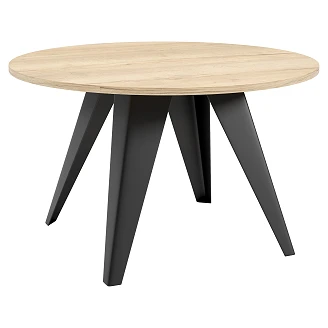 Sofabord <strong>Tarim</strong>  Naturlig Halifax-Eg Ø75 cm