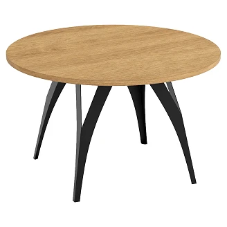 Sofabord <strong>Ottawa</strong>  Naturlig Hikora-Eg Ø75 cm