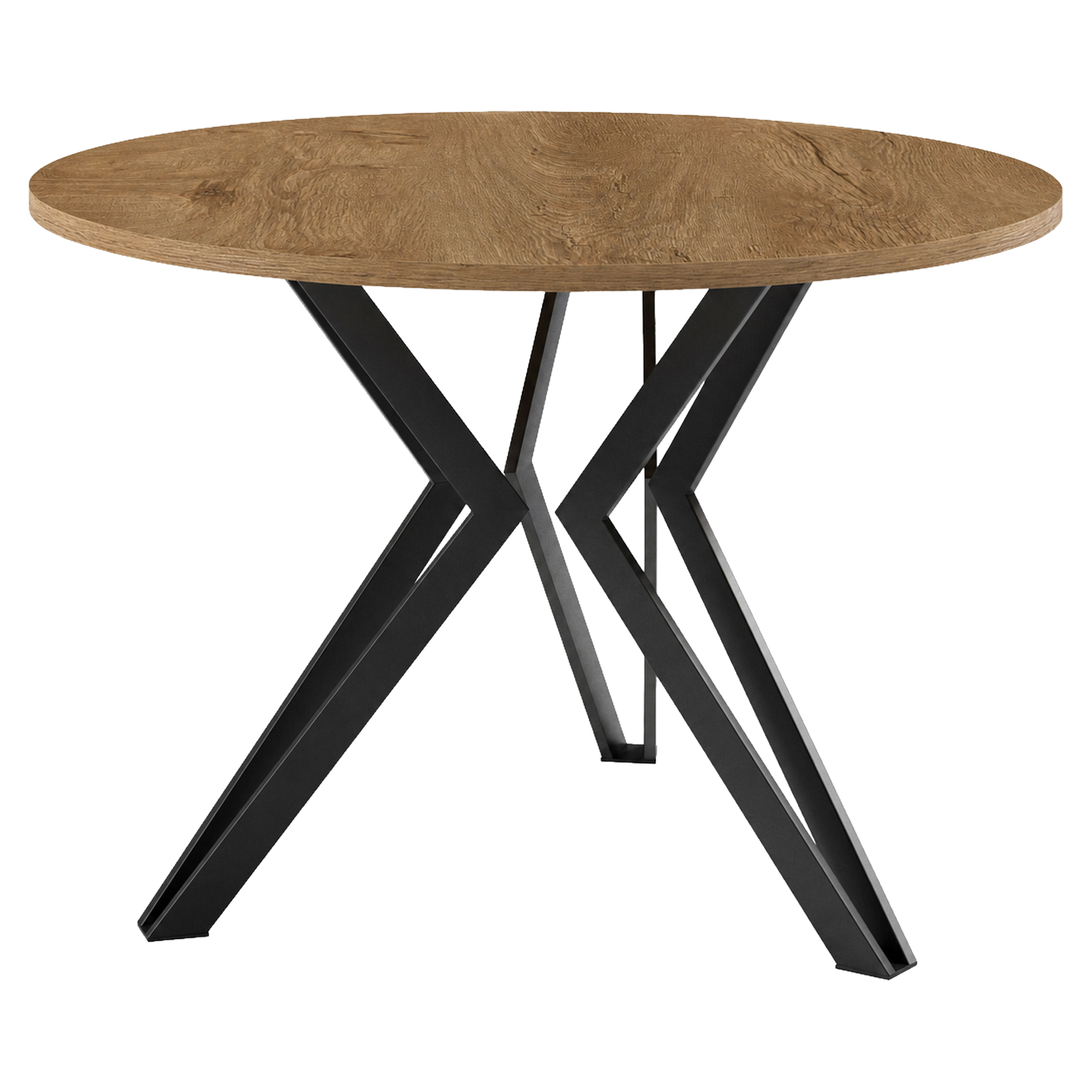 Sofabord Nordvik Mørk Lefkas-Eg Ø75 cm
