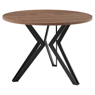 Sofabord <strong>Nordvik</strong>  Italiensk Valnød Ø75 cm