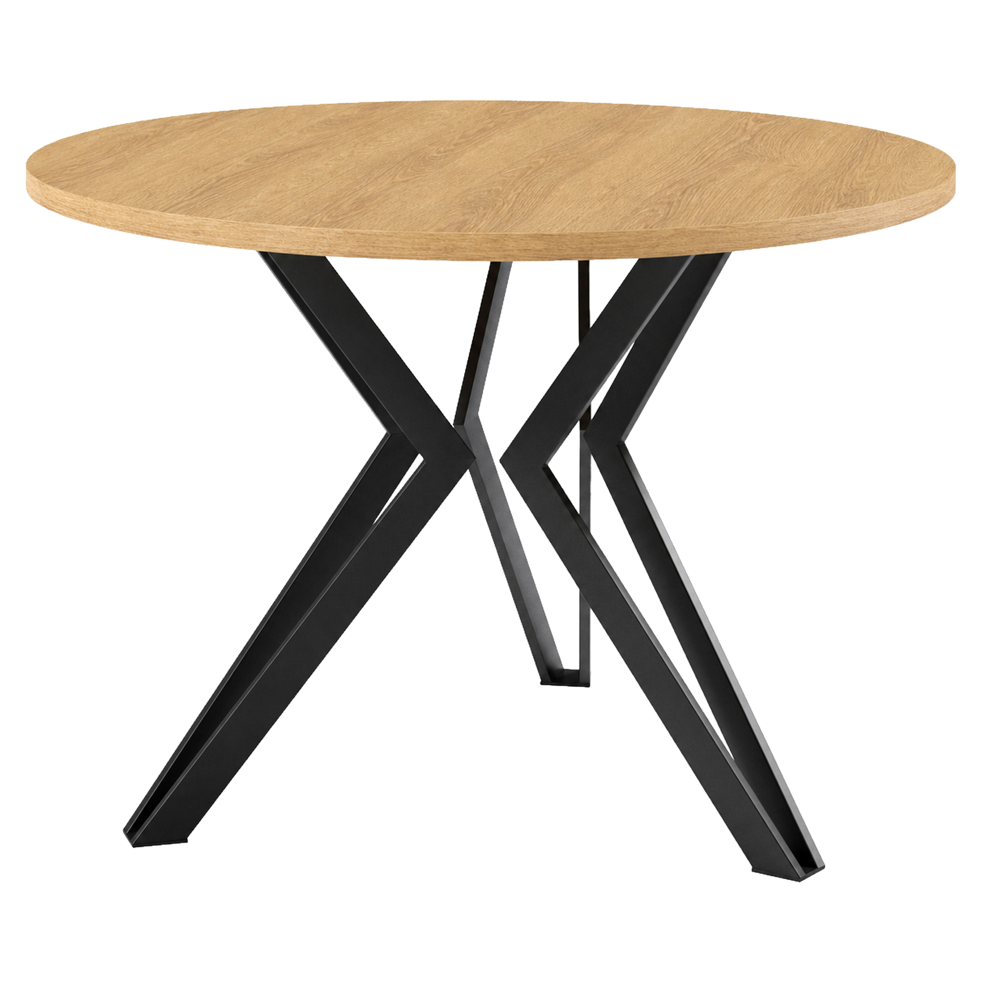 Sofabord Nordvik Naturlig Hikora-Eg Ø75 cm