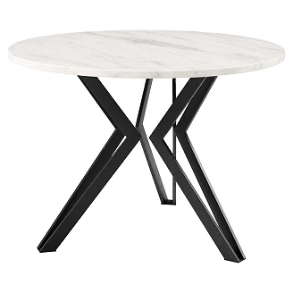 Sofabord <strong>Nordvik</strong>  Bianco Marmor Ø75 cm