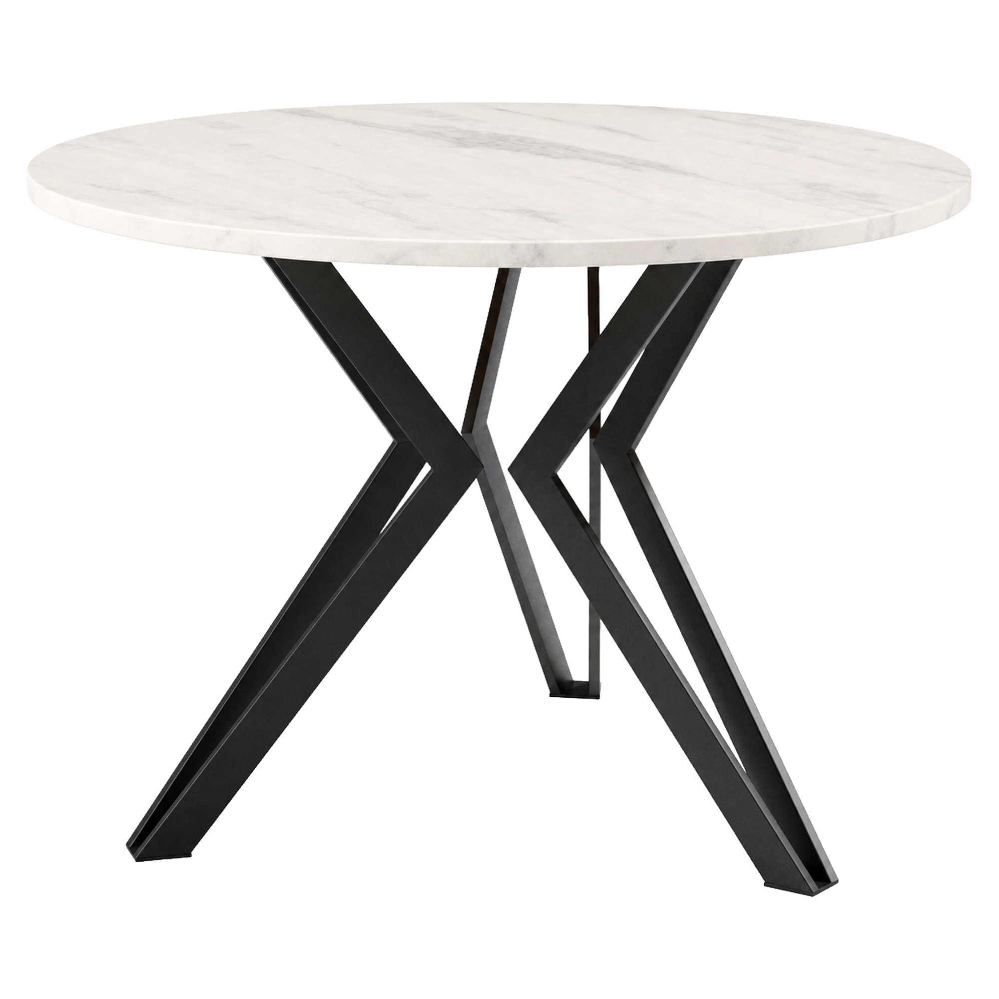 Sofabord Nordvik Bianco Marmor Ø75 cm