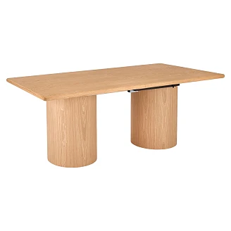 Spisebordforlengelse <strong>Altven</strong>  Natureik 200x200 cm