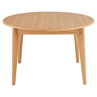 Spisebordforlengelse <strong>Strengi</strong>  Naturlig Eik Ø120 cm