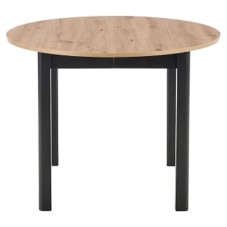 Spisebord <strong>Cyldron</strong>  Artisan Oak, Svart Ø102 cm