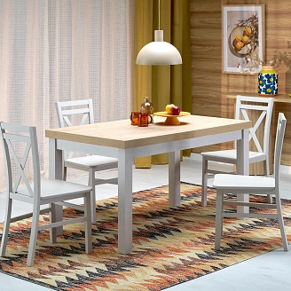Spisebord Forlengelse <strong>Tindrax</strong>  Hikora Eik 140x80 cm