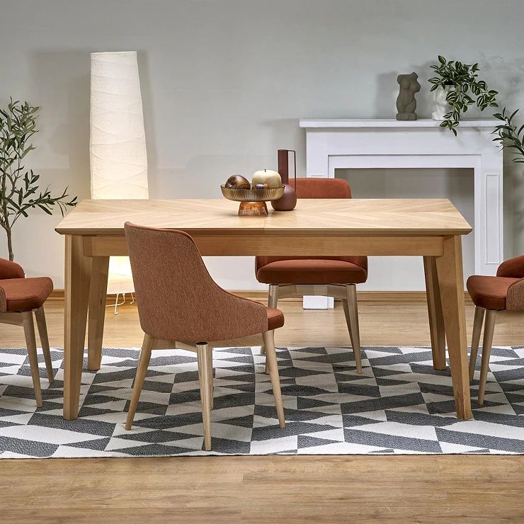 Spisebord Gorsten Naturlig Eik 160x90 cm