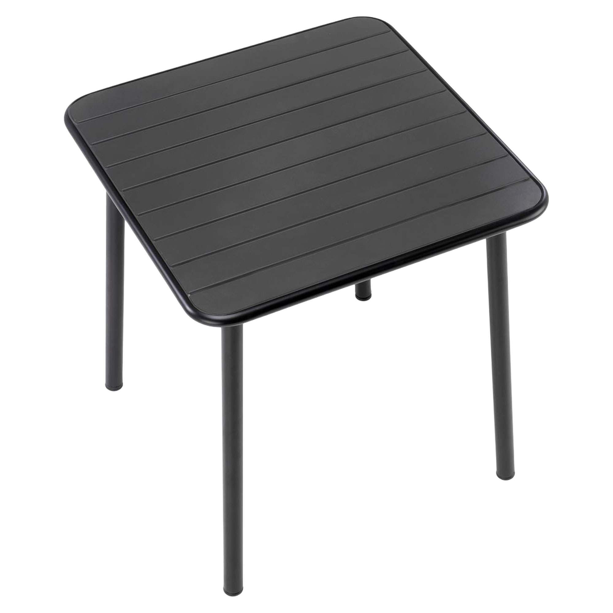 Hagebord Boxen Svart 70x70 cm