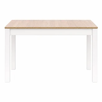 Spisebord <strong>Maurex</strong>  Sonoma Eik, Hvit 118x75 cm