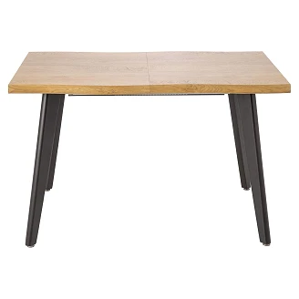 Spisebordforlengelse <strong>Keldy</strong>  Naturlig, Svart 150x90 cm