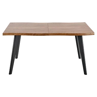 Spisebord <strong>Keldy</strong>  Naturlig Eik, Svart 150x90 cm