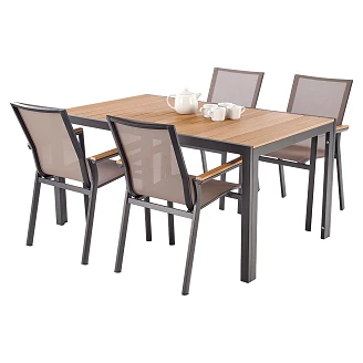 Hagesett <strong>Juven</strong>  Brun, Svart 150x90 cm