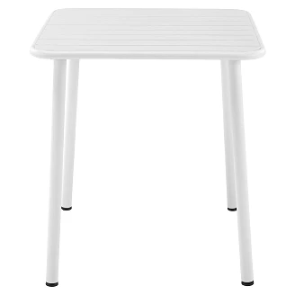 Hagebord <strong>Nanzor</strong>  Hvit 70x70 cm