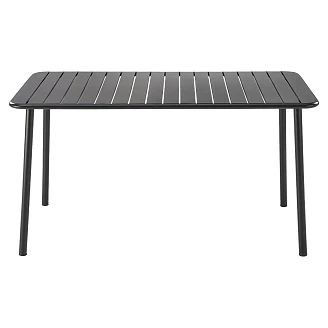 Hagebord <strong>Nanzor</strong>  Svart 140x70 cm