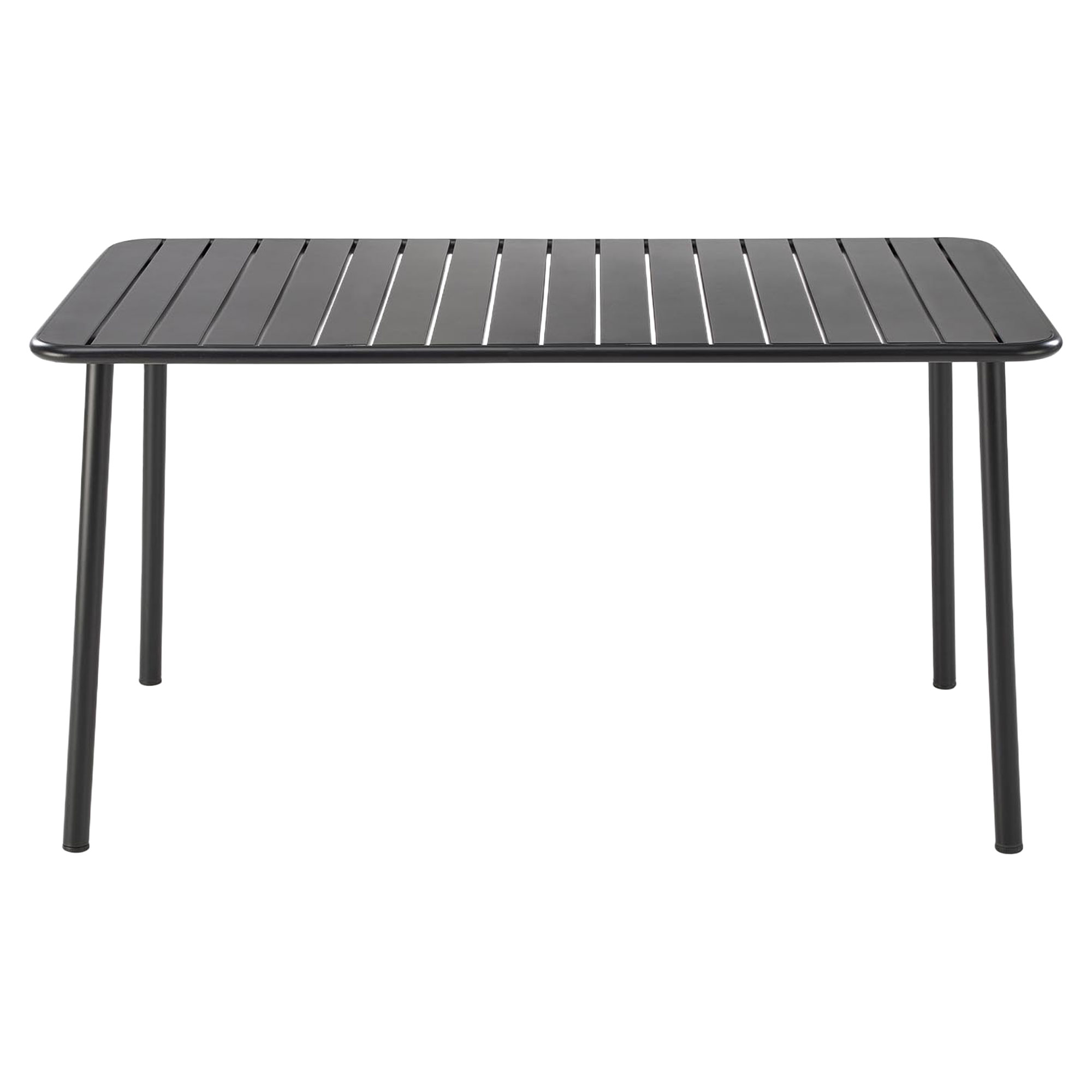 Hagebord Nanzor Svart 140x70 cm