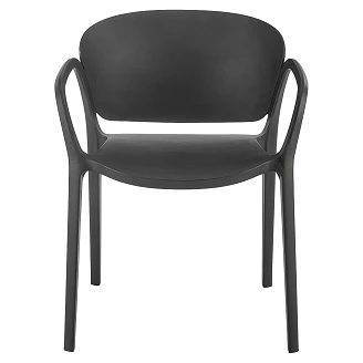 Hagestol <strong>Yssel</strong>  Svart 56x60 cm