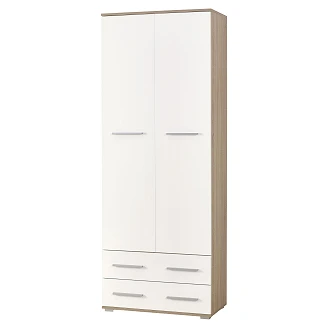 Garderobe <strong>Ustex</strong>  Sonoma Eik, Hvit 40x77 cm