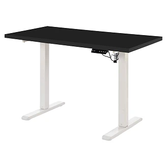 Skrivebord <strong>Elmre</strong>  Svart, Hvit 60x120 cm