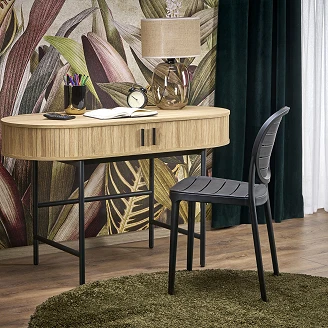 Konsollbord <strong>Helke</strong>  Natur, Svart 55x120 cm