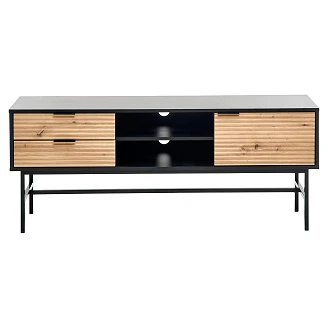 Konsollbord <strong>Vestrum</strong>  Artisan Oak, Svart 40x150 cm