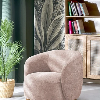 Lenestol <strong>Exor</strong>  Beige 75x75 cm