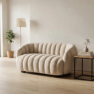 Sofa <strong>Krox</strong>  Kremfarget 80x140 cm