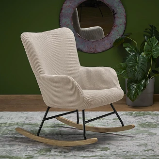 Lounge Lenestol Ondre Kremfarget 88x72 cm