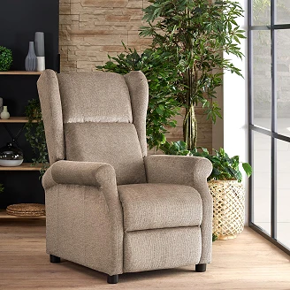 Lenestol <strong>Agvon</strong>  Lys Beige 92x75 cm