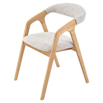 Stol <strong>Yaslo</strong>  Naturlig Eik 62x52 cm