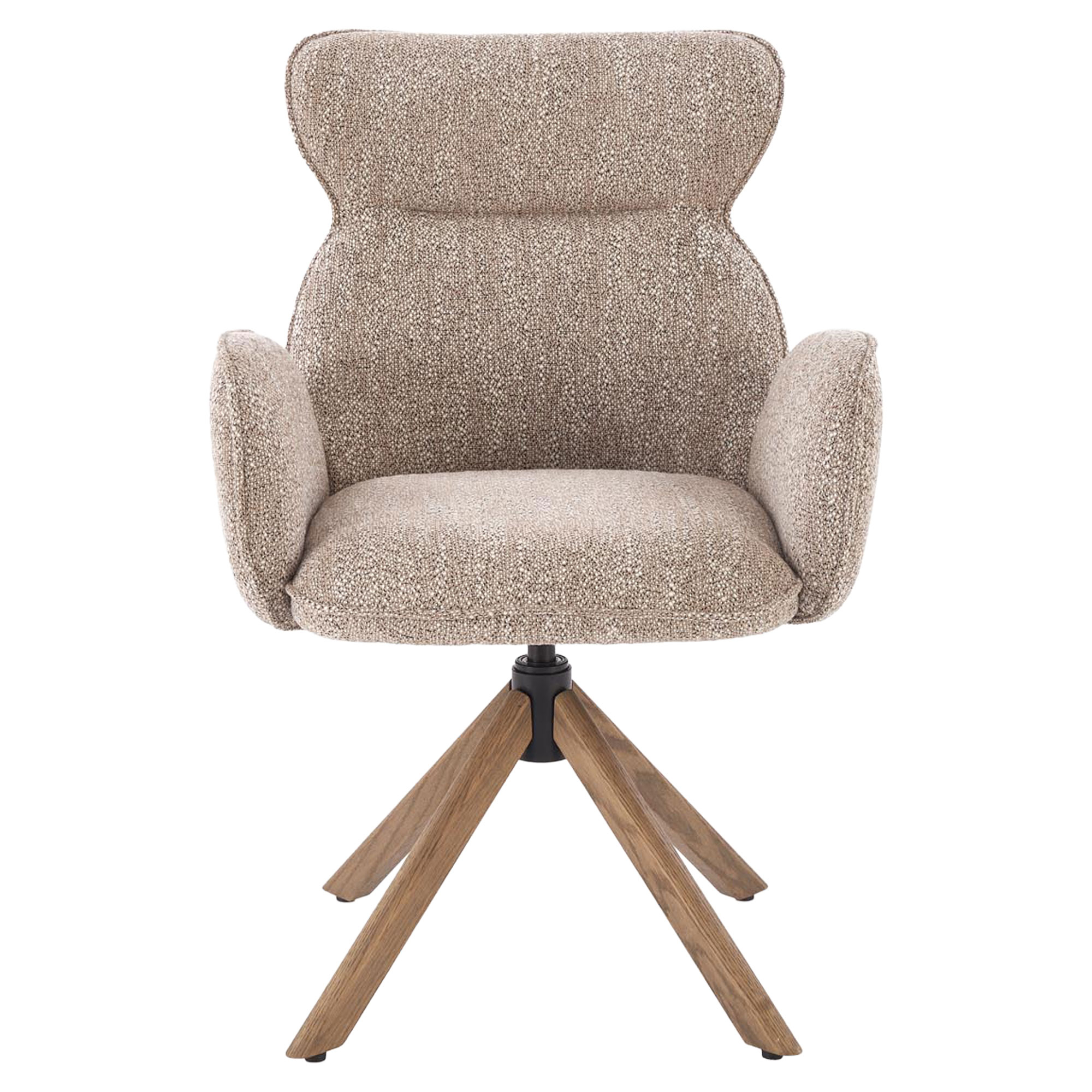 Stol Vinstra Mørk Beige, Valnøtt 64x63 cm