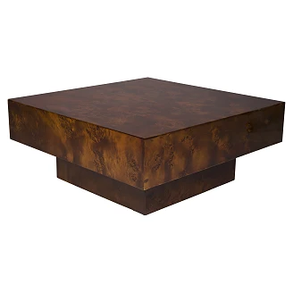Dutchbone Sofabord <strong>Quinn</strong>  Valnøtt 90x90 cm